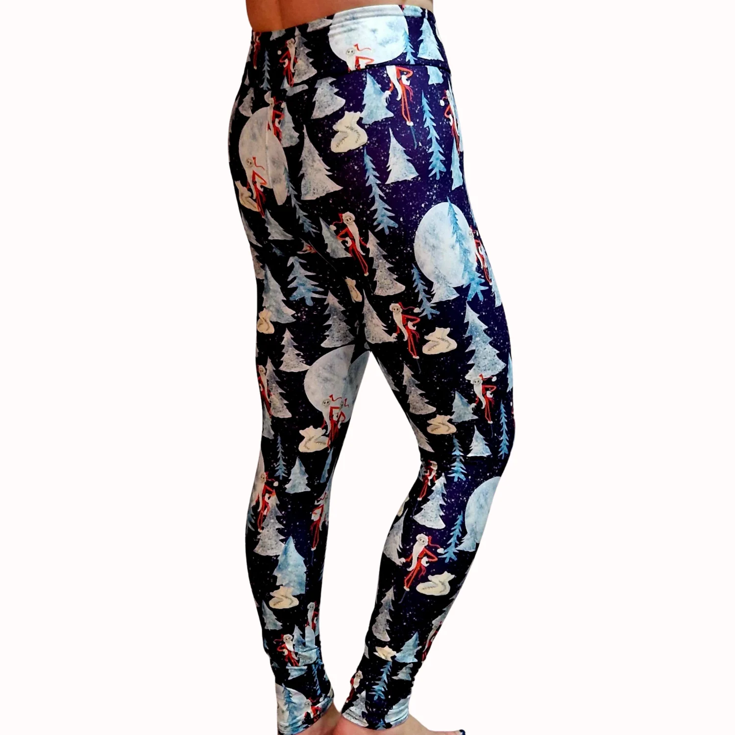 24/7 Leggings β Nightmare Santa