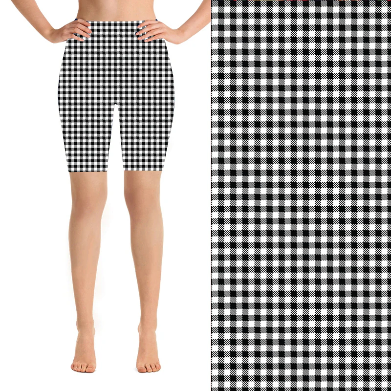 24/7 Biker Shorts - Gingham - Image 3
