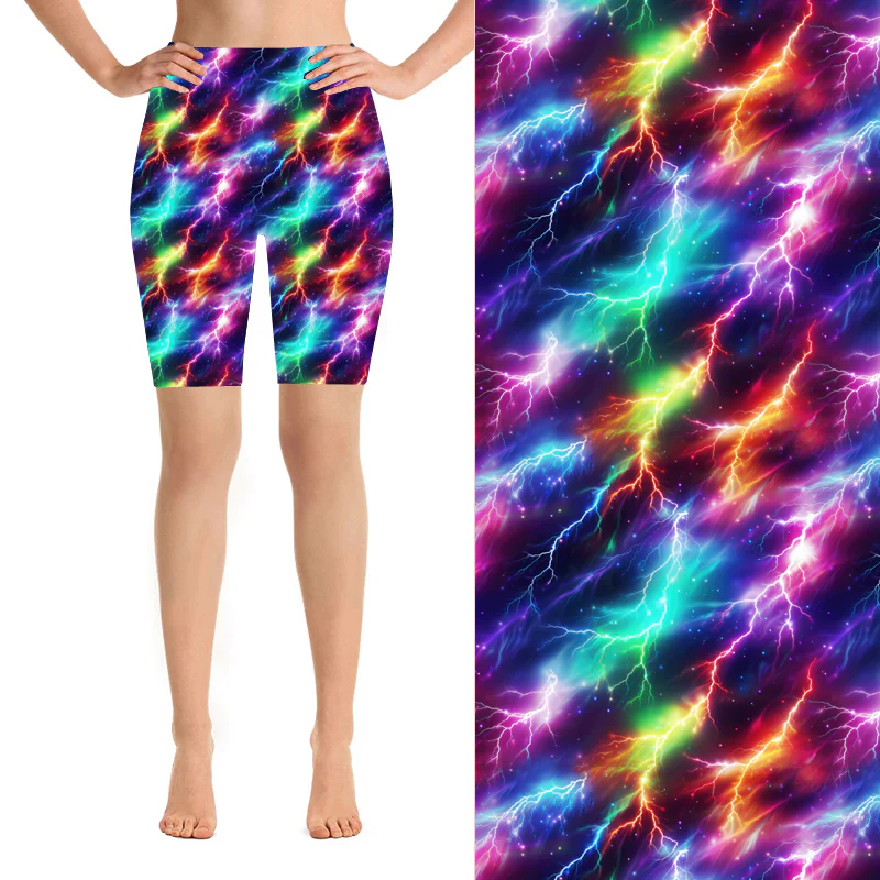 24/7 Biker Shorts - Thunderstorm - Image 4