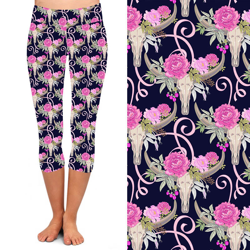 24/7 Capri Leggings – Mooing Dead & Pretty