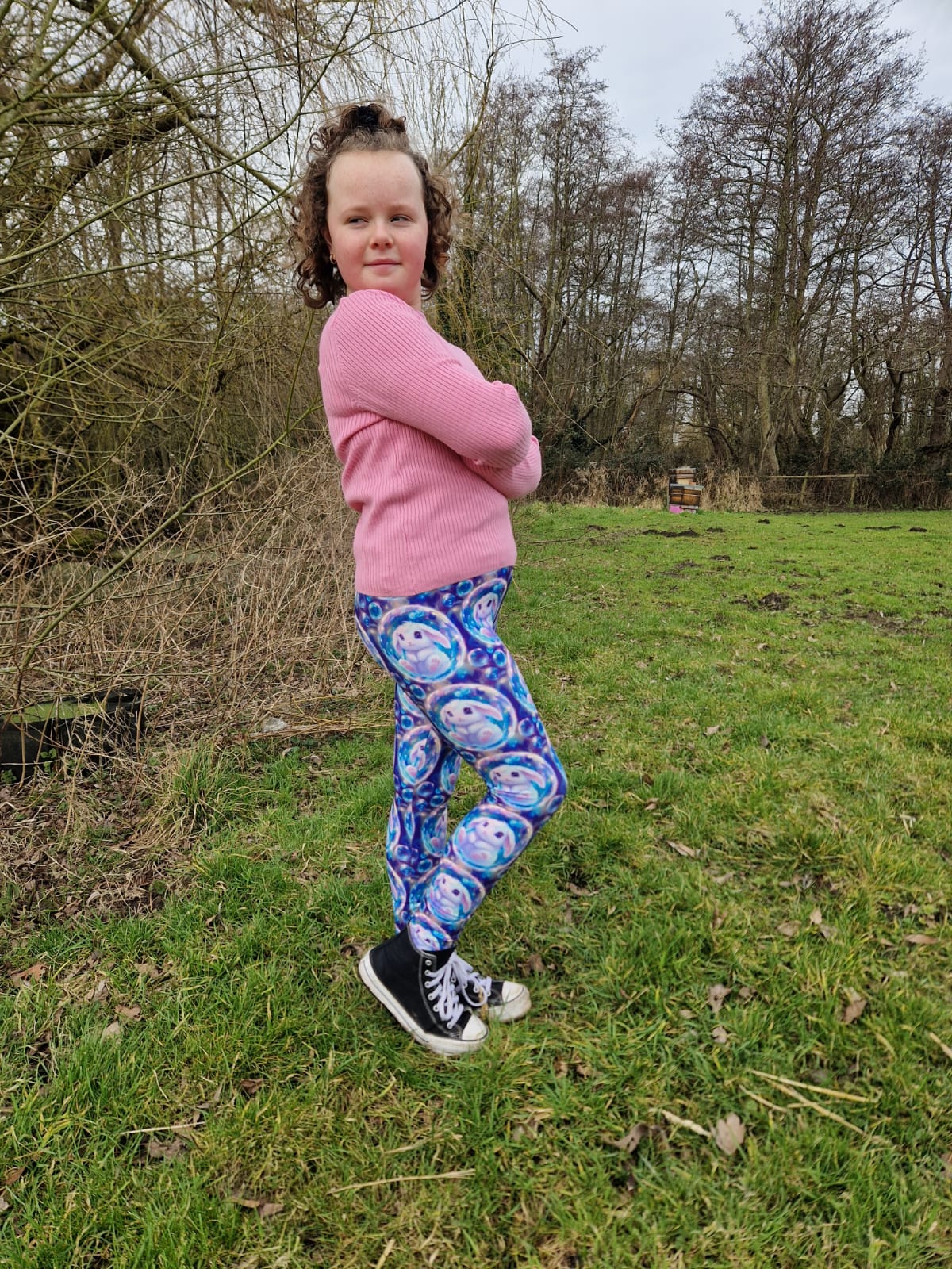 24/7 Full Length Leggings β Bubble Bunny - Image 5