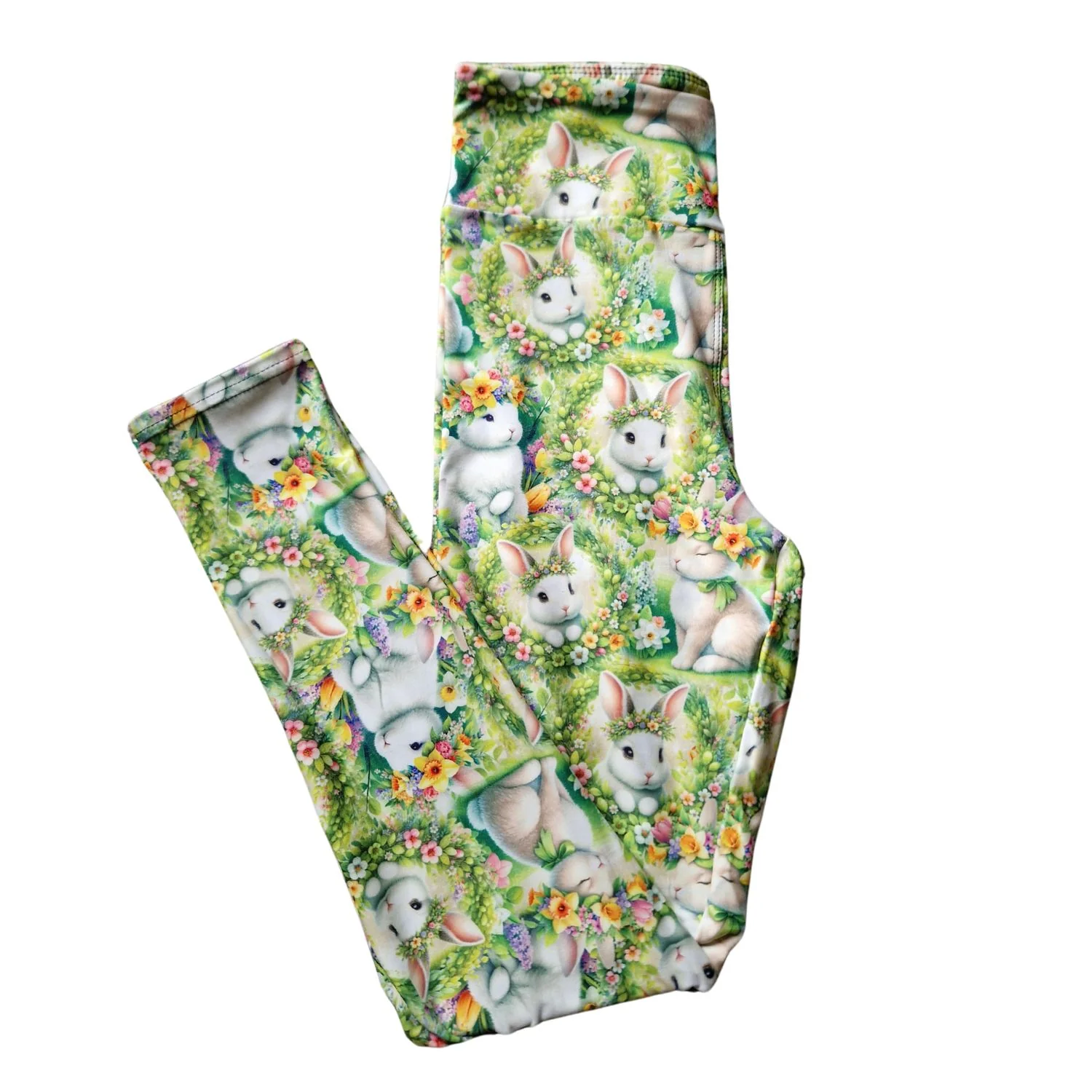 24/7 Full Length Leggings β Bunny in Bloom - Image 8