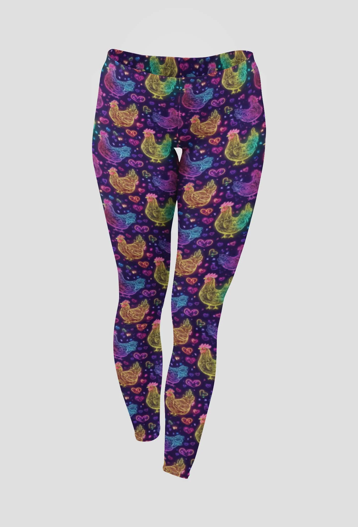 24/7 Full Length Leggings β Clucking Gorgeous! - Image 2