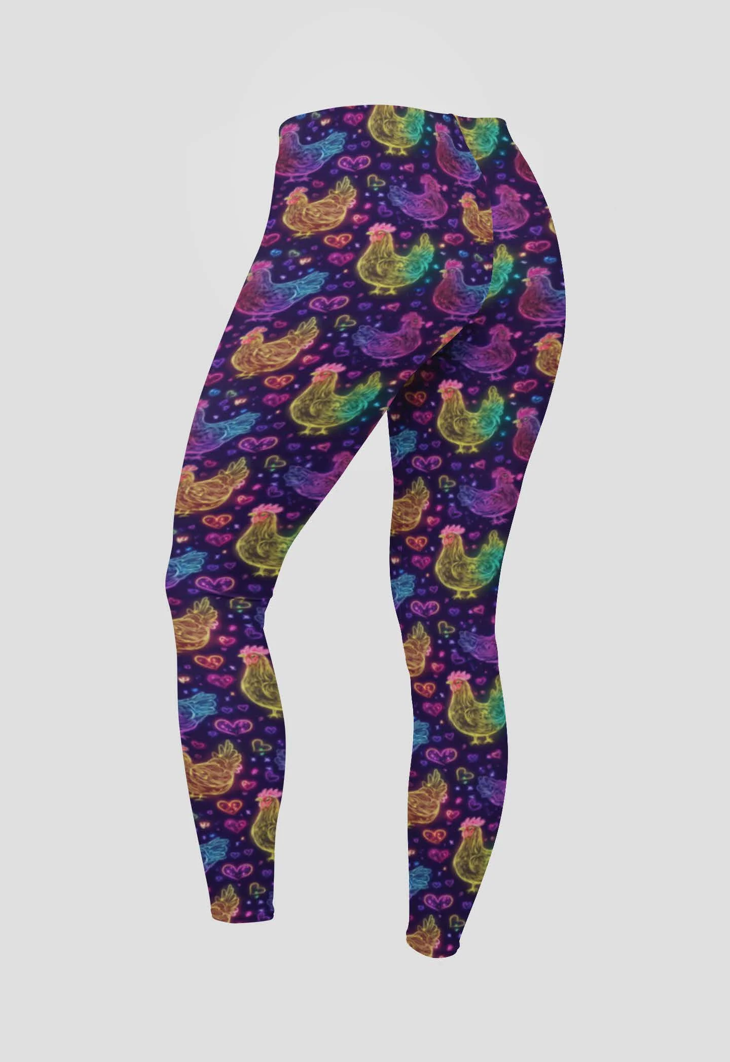 24/7 Full Length Leggings β Clucking Gorgeous! - Image 3