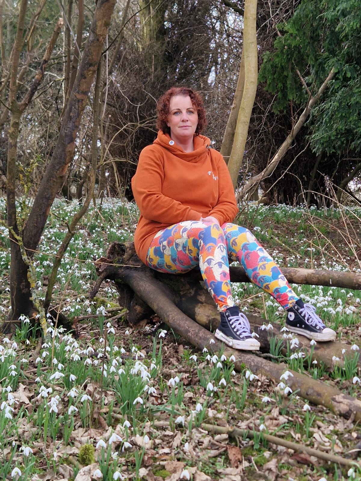 24/7 Full Length Leggings – Funky Flock - Image 4