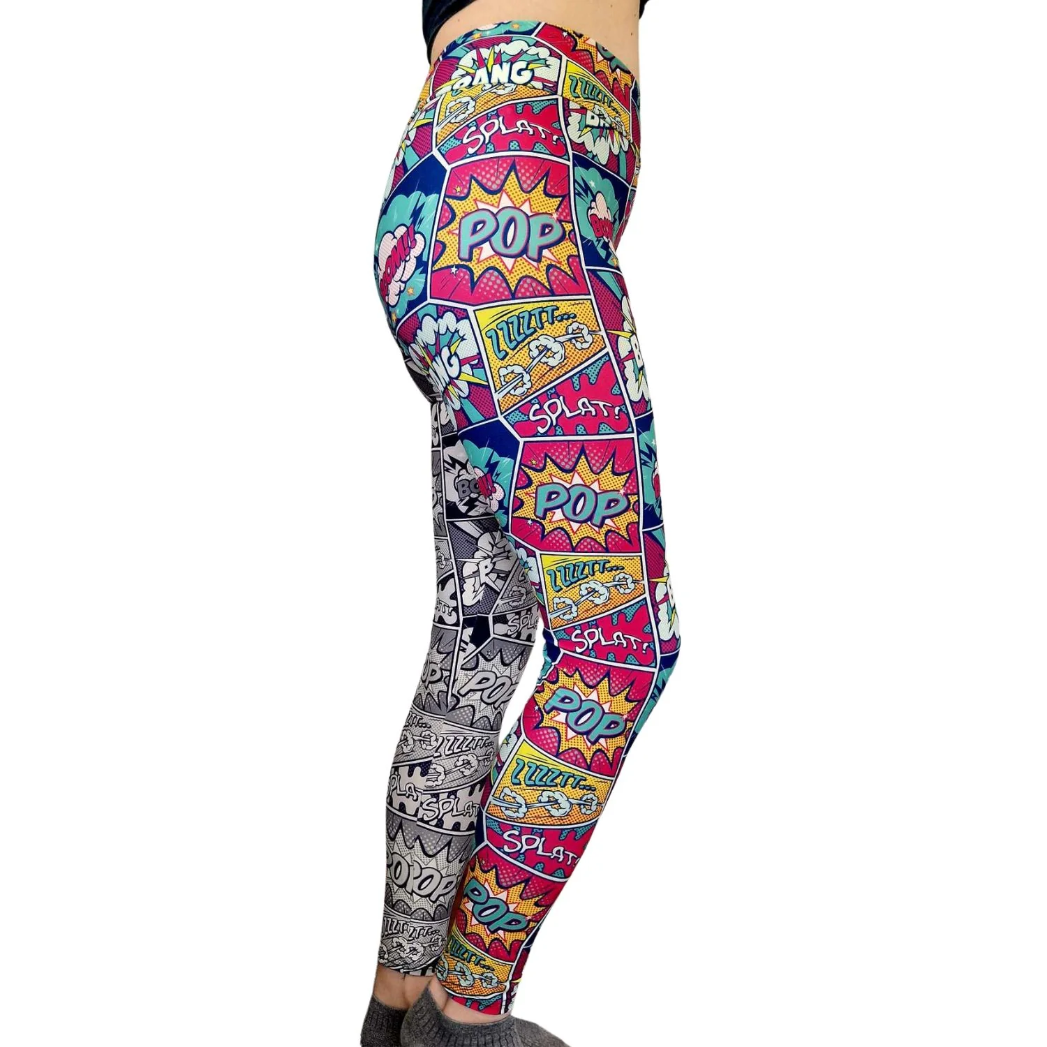 24/7 Full Length Leggings – Comic Book of Two Halves.