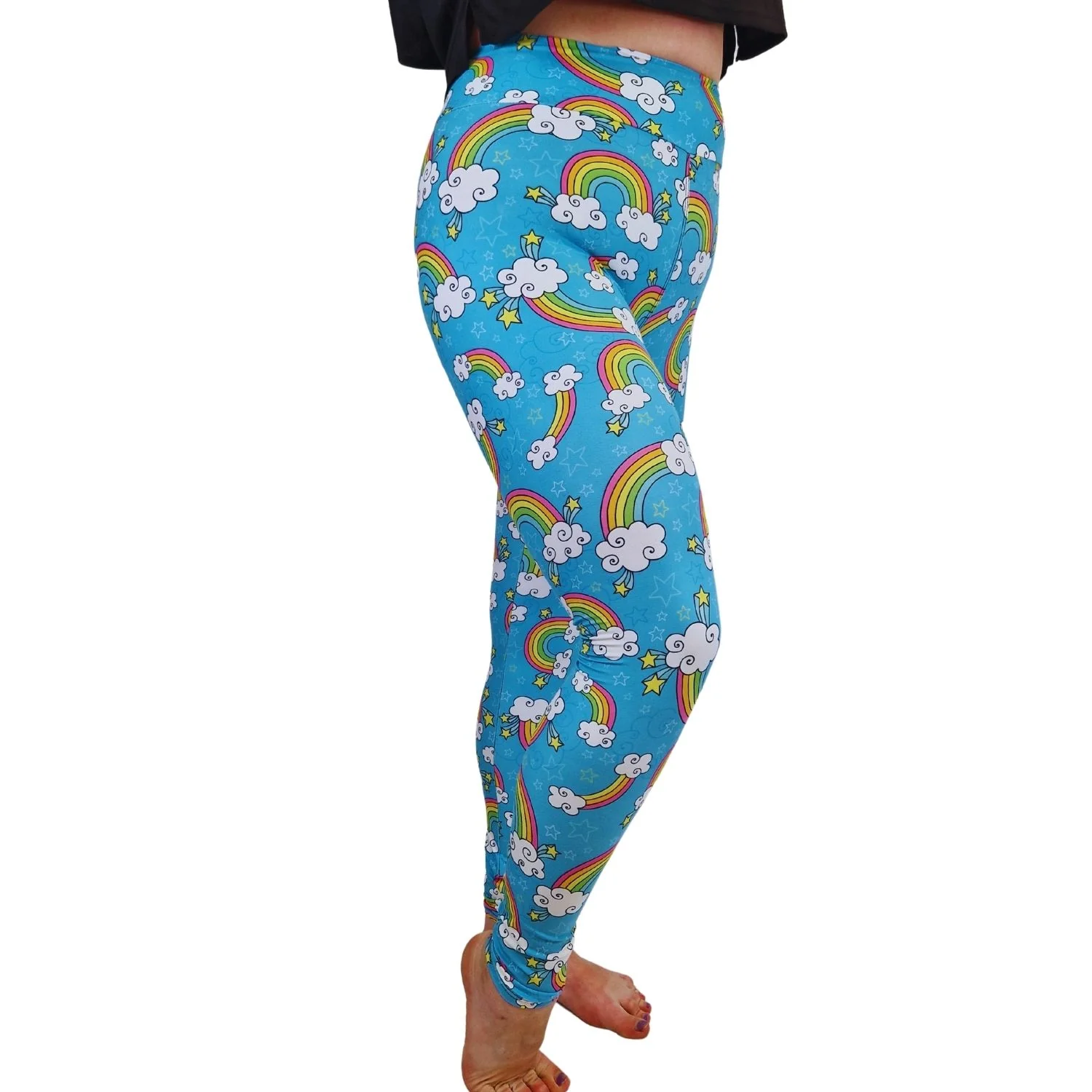 24/7 Full Length Leggings – Over the Rainbow