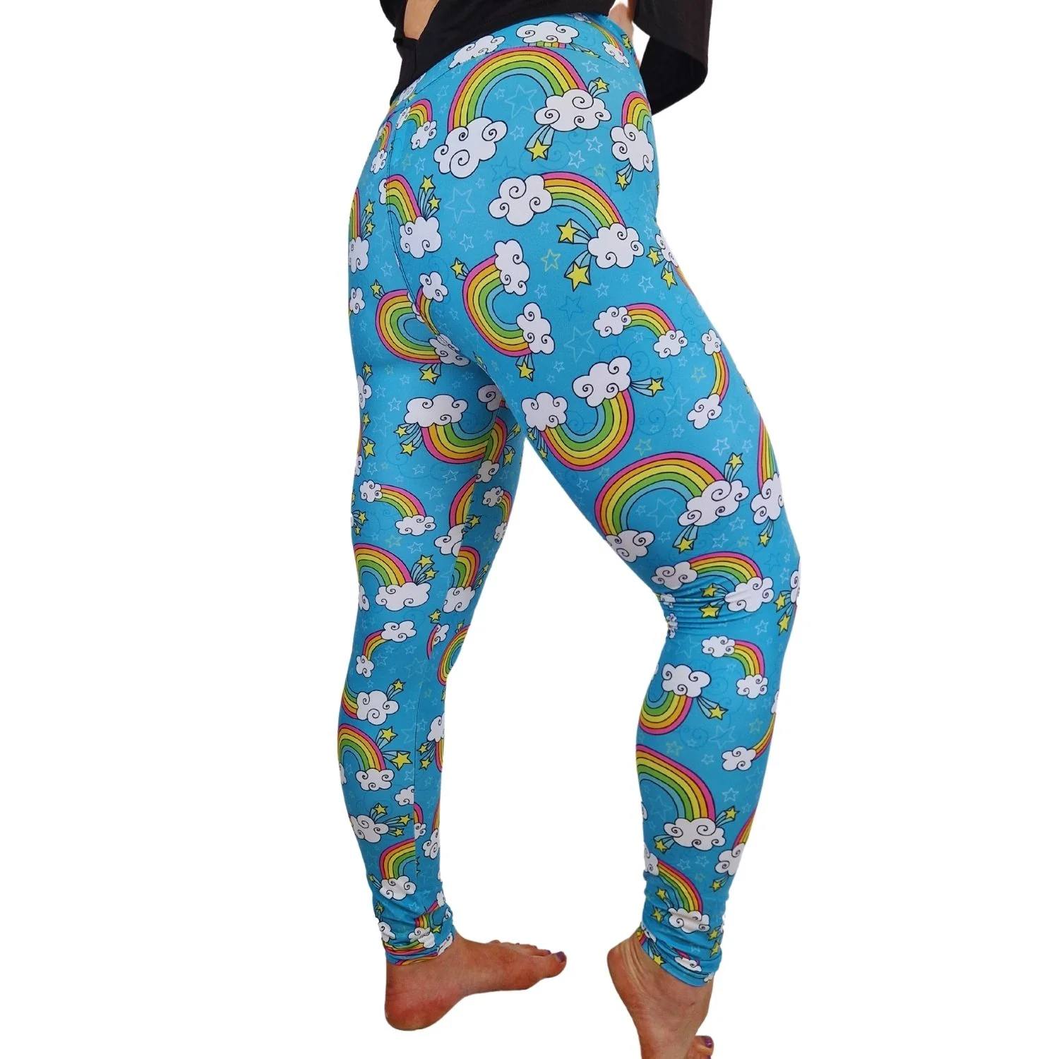 24/7 Full Length Leggings – Over the Rainbow - Image 2