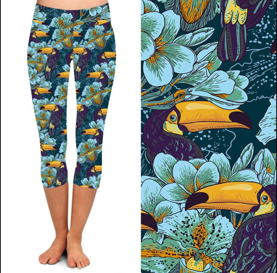 24/7 Capri Legging - Toucan play that game - Image 2