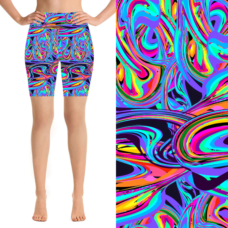 24/7 Biker Shorts - Colourshot