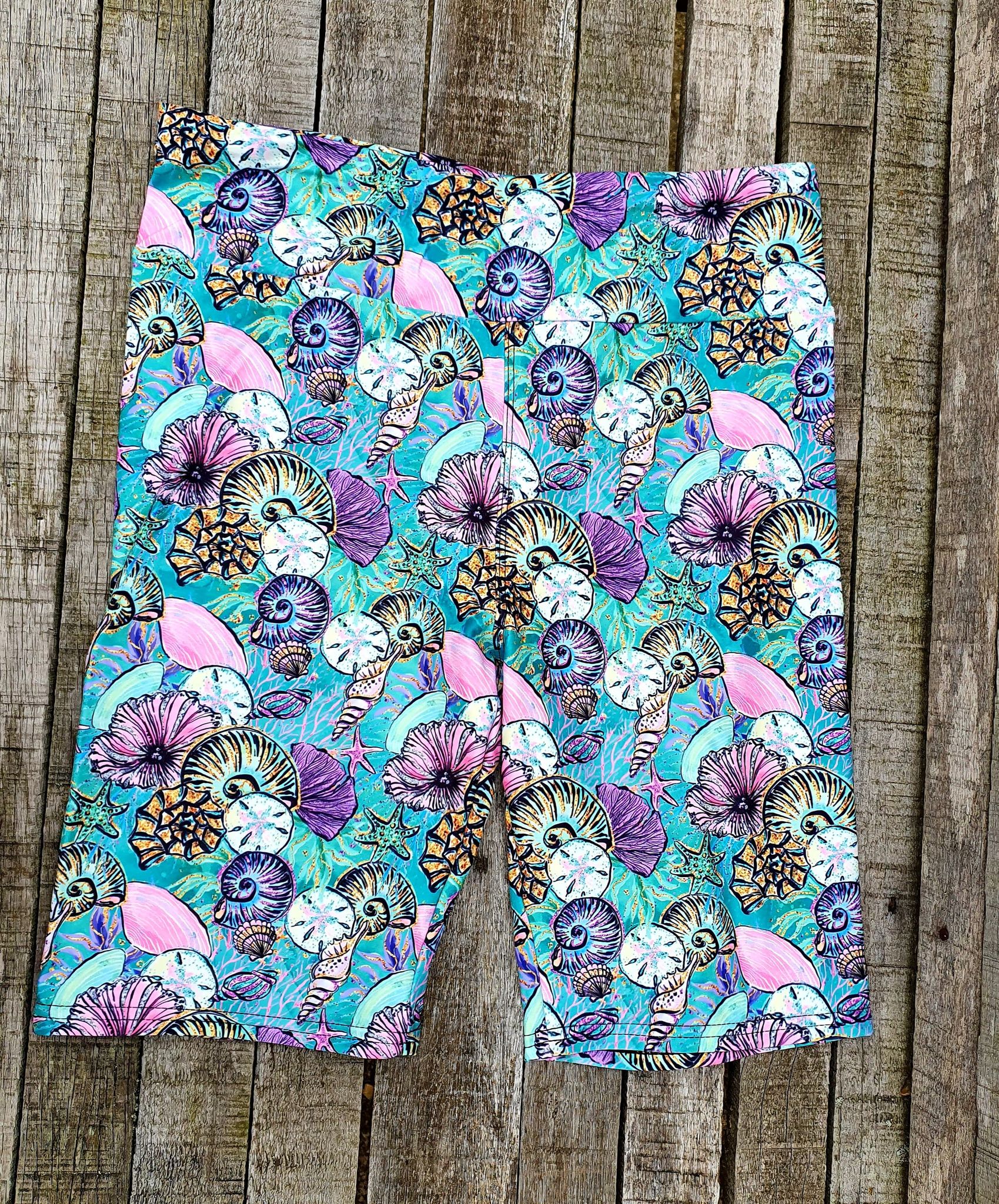 24/7 Biker Shorts - Sea Shells - Image 2