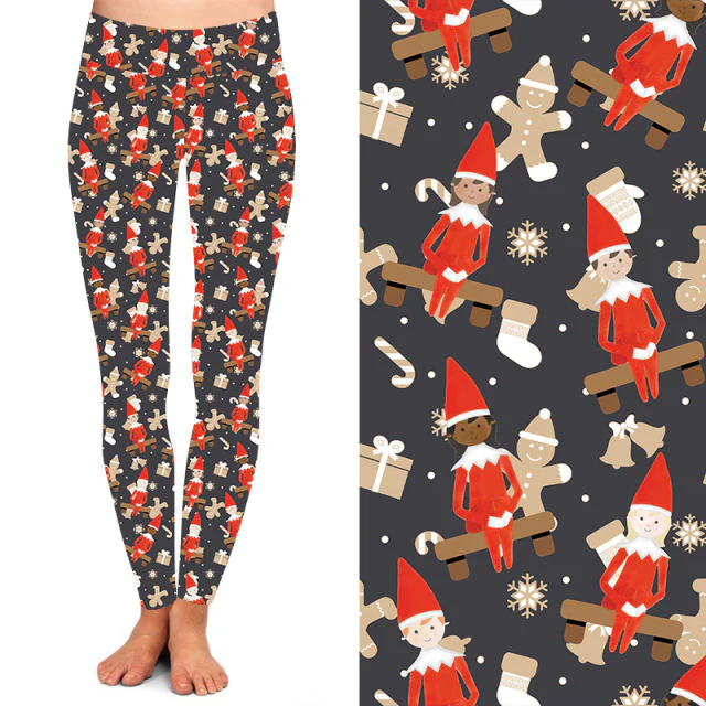 24/7 Leggings β Elf On The Shelf - Image 2