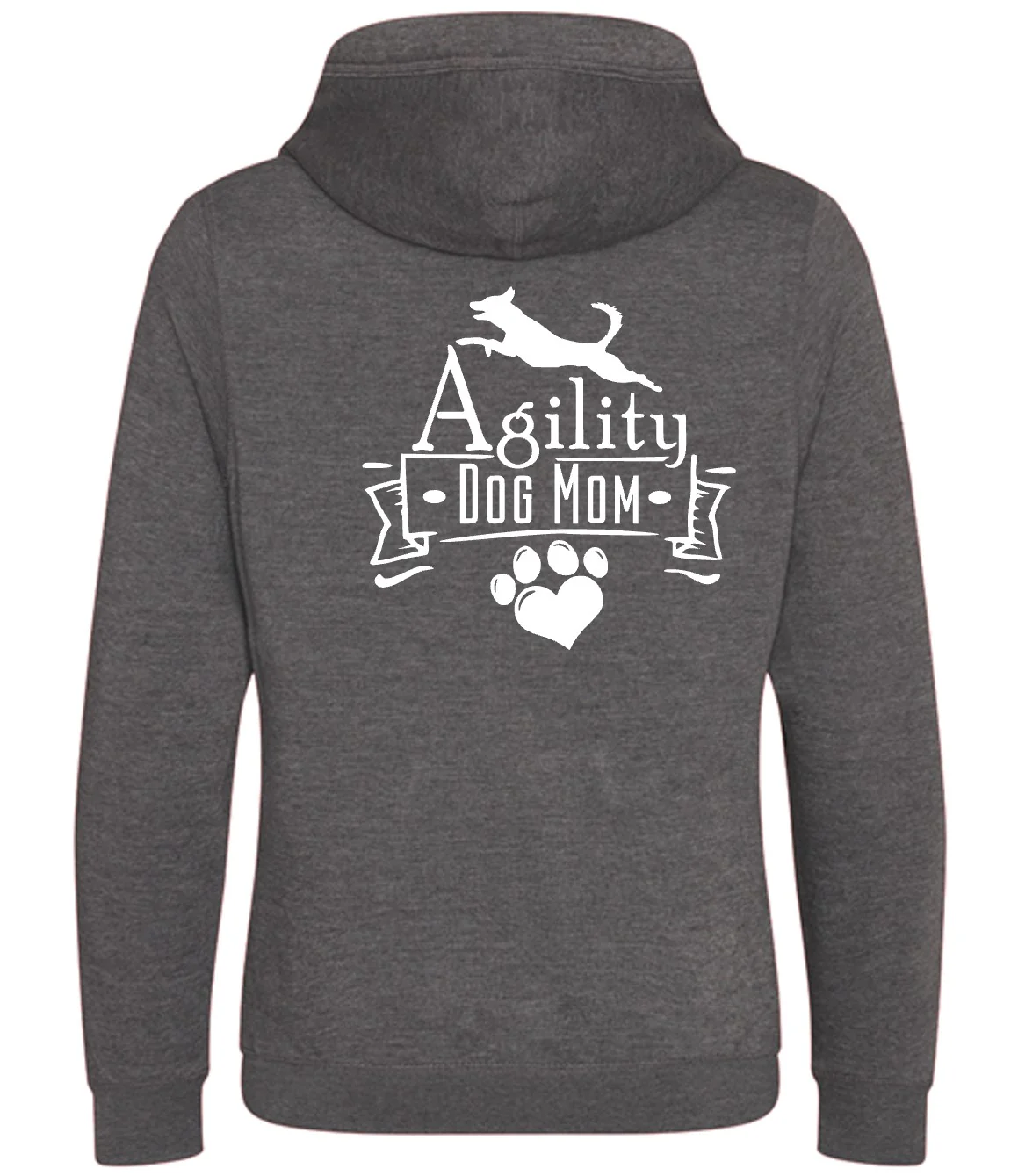 Agility Mum 2 Cross-Neck Hoodie - Image 4
