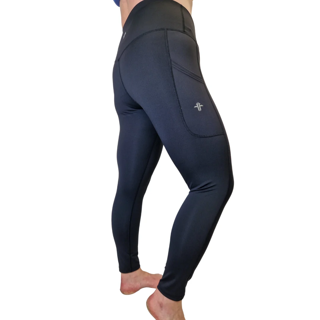 H.I. Full Length Gym Leggings- Black PRE ORDER - Image 5