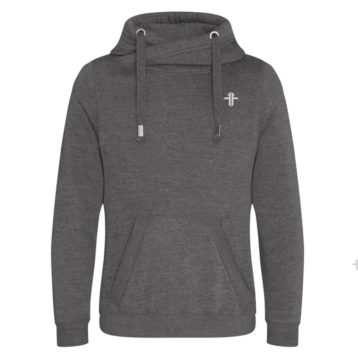 Personalised Cross-Neck Hoodie - Vaulting Design - Image 6