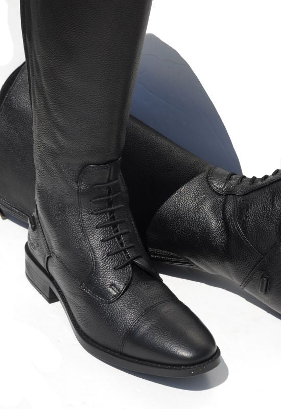 Rhinegold Wide Leg 'Luxus Extra' Leather Riding Boots - Image 3