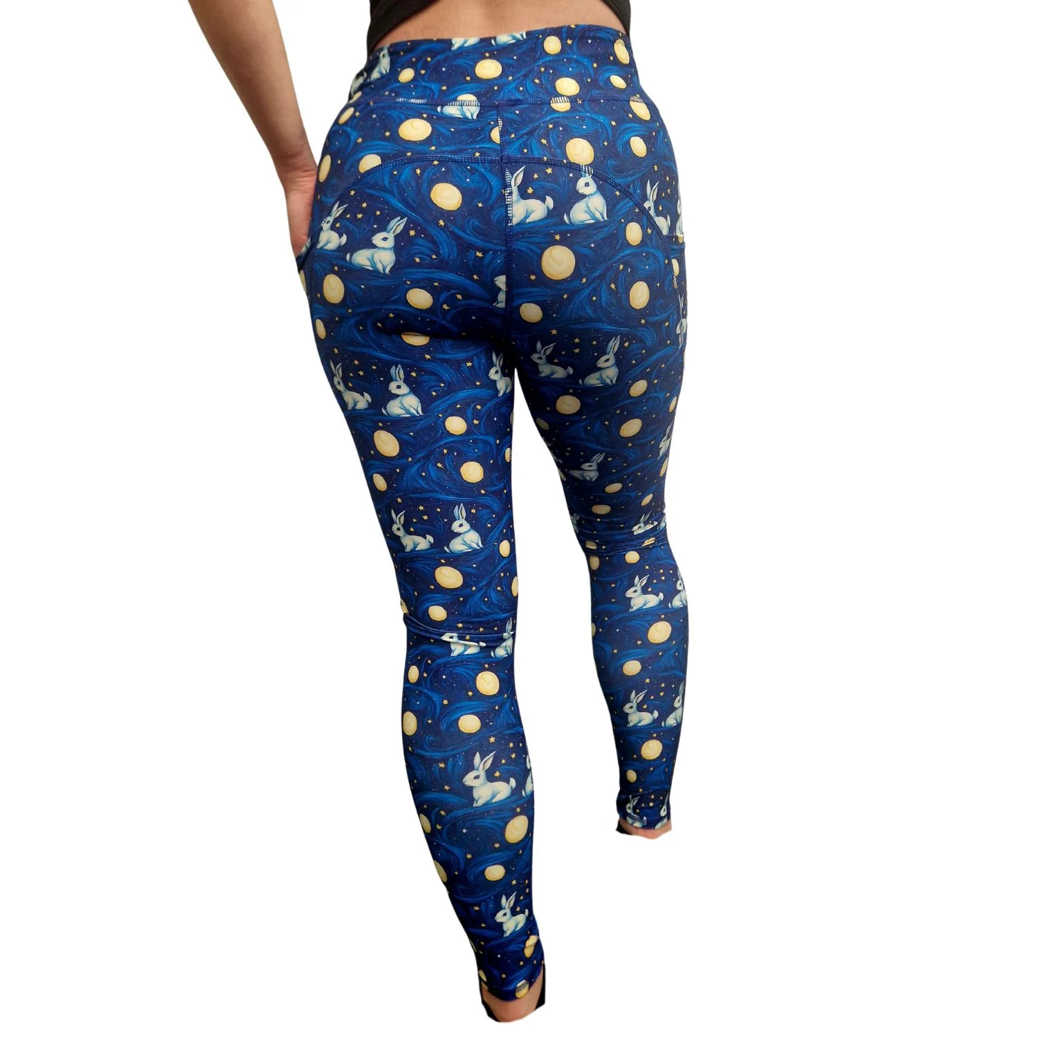 SCULPT Yoga Full Length Leggings - Ethereal Easter Bunny - Image 3