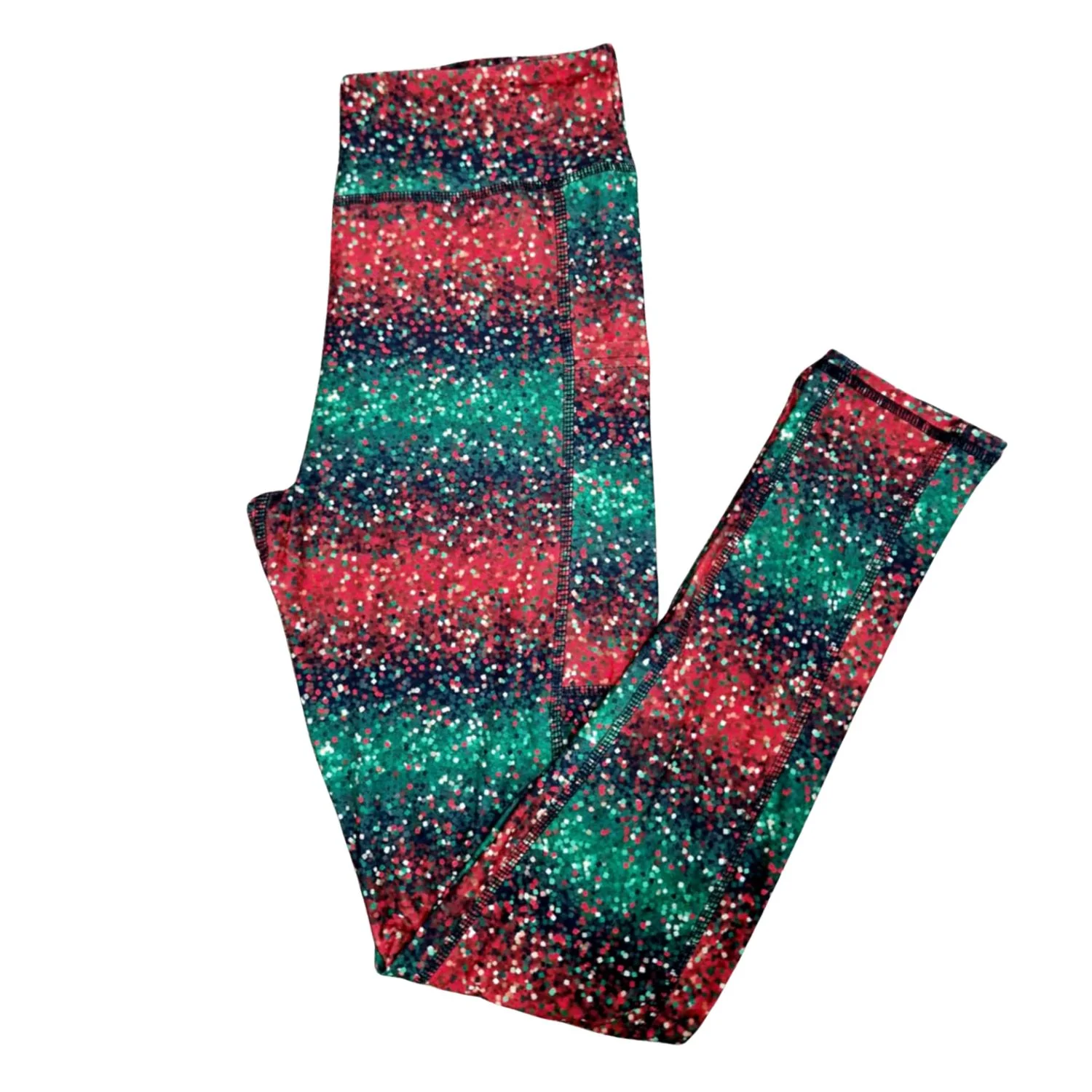 SCULPT Yoga Full Length Leggings - Holiday Glitter - Image 3