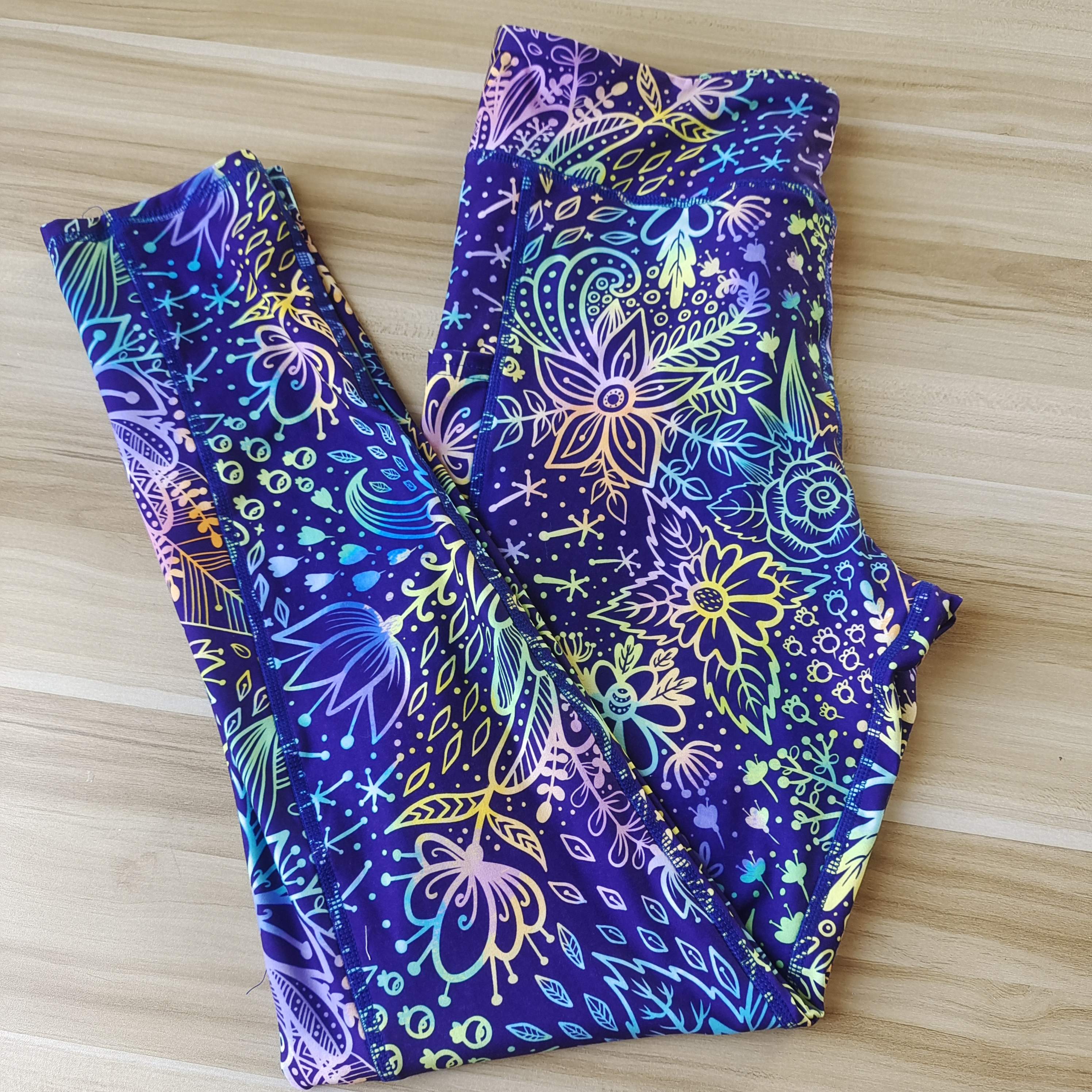 SCULPT Yoga Full Length Leggings- Botanical Fusion - Image 3